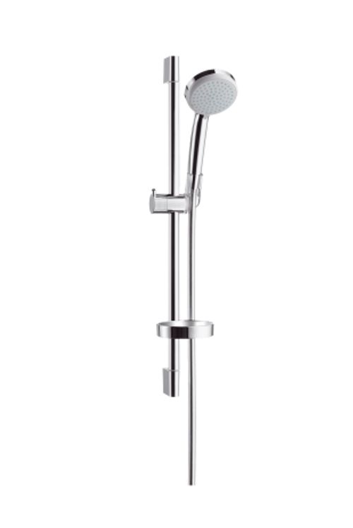 Hansgrohe-HG-Brausenset-Croma-100-Vario-UnicaC-650mm-chrom-9-4-l-min-m-Cassetta-27776000 gallery number 1